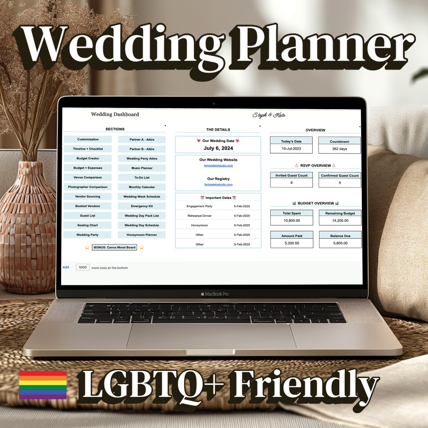 LGBTQ+ Friendly Wedding Planner